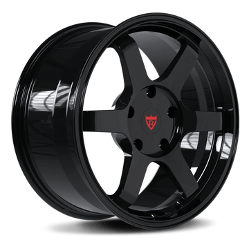 CUSTOM 1 PIECE FORGED GLOSS BLACK WHEELS SERIES: RV-MT275 - RVRN WHEELS